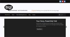 Desktop Screenshot of bigbrandstories.com